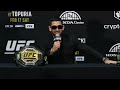 Ilia Topuria Post-Fight Press Conference | UFC 298