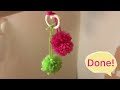 How to Make Small Wool Pompoms (with a fork)