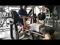 Bench press up to 105kg/231lb