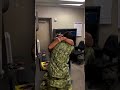 Soldier Surprises Family at School #mrredwhiteandblue