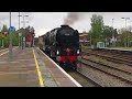 Steam locos at Hereford in May 2024!