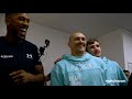 EXCLUSIVE: Anthony Joshua & Oleksandr Usyk pick their gloves