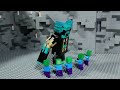The World's Most Secret Powdered Snow Base Hidden From Pillager | BlockCraft Lego Stopmotion
