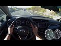 2019 Toyota Camry LE 2.5L 203 HP TOP SPEED AUTOBAHN DRIVE POV