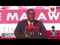 LAZARUS CHAKWERA WANG'ALURA AKULU AKULU ENA A MCP OCHITA KHALIDWE LONYASA KU CONVENTION KWACHEMA