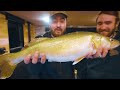 I Took 2 Strangers Ice Fishing (Overnight On The Ice)