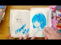 my 99th sketchbook ✷ chatty flip through/tour