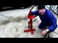 How To Install A Manual Tire Changer - Hydronic Floor Hiccup