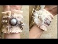 Jewelry Design Idea - Fabric Ribbon Cuff Bracelet