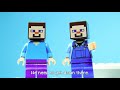 Lego Minecraft - Clan Wars | Villager vs Pillager | Episode 7 - Climbing Up