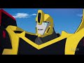 Transformers: Robots in Disguise - Menasor vs Ultra Bee [HD]