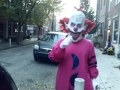 Killer Klown from Outer Space Scares Dog!