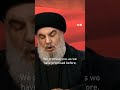 Hezbollah chief Nasrallah threatens to strike new Israeli sites if civilians targeted