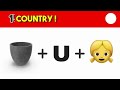 Guess the country by emoji! | Emoji puzzles