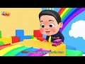 The Wheels on The Bus Song | Colorful Bus | BluLoo Nursery Rhymes & Kids Songs