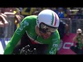WINNING TIME TRIAL! 😮‍💨 | Giro D'Italia Stage 14 Race Finish | Eurosport Cycling
