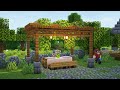 Minecraft | Garden Build Hacks & Build Ideas | Tutorial