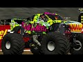 BeamNG.drive Monster Jam: World Finals 14 (20 Truck Freestyle Competition) CRD 2.1