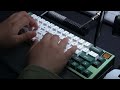 65% 배열 풀 알루미늄 EPOMAKER MS68 간단 언박싱 및 타건음 :: EPOMAKER MS68 unboxing and typing sound