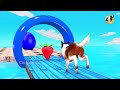Cow Elephant Dinosaur Gorilla Tiger Wild Animals Choose The Right Mystery Egg With Door Challenge