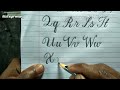 Modern Calligraphy a to z | calligraphy for Beginners✍ Calligraphy Tutorials