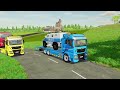 POLICE CAR, AMBULANCE, FIRE TRUCK, COLORFUL CARS FOR TRANSPORTING! -FS 22