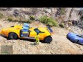 Konvoi 3 Bocil Ke Gunung Pake Mobil Hotwheels Untuk Camping Di GTA 5 Mod