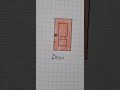 Drawing a Door - Kid Drawing #kiddrawing #drawing