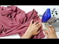 Sewing a butterfly abaya a wonderful model that fits all sizes | Sewing a very elegant Gulf abaya