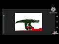 dinocroc vs mutant with sound