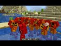 Transformé los Mobs de Minecraft en Personajes de POPPY PLAYTIME CHAPTER 3