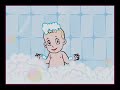 English learning cartoon with subtitles. A foam man