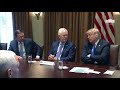 President Trump Meets with Bipartisan Members of Congress to Discuss School and Community Safety