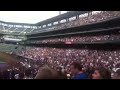 15,000 people singing amazing grace with David Crowder