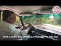 1971 Mercedes Benz 300SEL 6.3 - Passenger POV Road Test