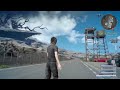 FINAL FANTASY XV_Noctie fights 2 Red Giants outside the Citade / And goes back the the bed