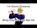 Giorno bỗng thấy mình đẹp trai