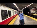 MBTA Red Line Action at Park Street