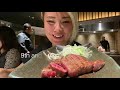 HOW MUCH A5 WAGYU BEEF CAN I EAT!?! All-You-Can-Eat A5 WAGYU BEEF for $100 in Japan!! #RainaisCrazy