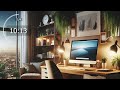 Pomodoro Timer 25 - 5 x 4 / Lofi Piano Music for Relaxing in Cozy Workspace 🌿 / 2 HOURS