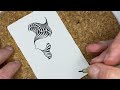 How to draw MYSEALIAM by Zentangle HQ