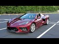 Is The C8 Corvette Convertible Worth $7,500 Extra? First Drive & Impressions!
