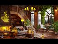 Smooth Jazz Instrumental Music☕Cozy Coffee Shop Ambience ~ RelaxingJazz Music for Work, Study, Focus
