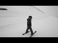 Cardrona Alpine Resort on a Cloudy day with Lochie