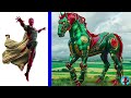 AVENGERS But HORSE 🐎 VENGERS 🔥 All Characters (Marvel & DC) 💥