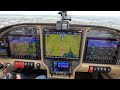 RV-10 VFR Flight from OR40 to KSLE with the AF-6600 EFIS