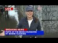 Roadways flooded, people climb out of submerged vehicles in Bronx