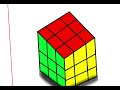 Drawing Rubik's Cube in 1 Second vs 1 Hour