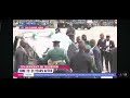 Video of Viral Moment that made Tinubu fell while climbing Motorcade at Eagle Square in Abuja