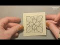 9 ways to draw Paradox tangle pattern / Zentangle patterns step by step / Easy patterns /Patron